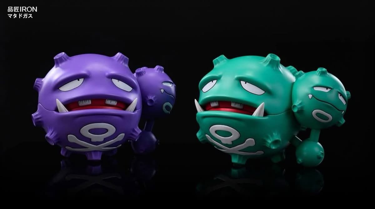 Pokemon - Iron studio - Weezing
