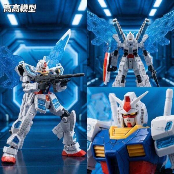 Gaogao HG Rx78F with EX-001 GLRSS Feather Unit 1/144