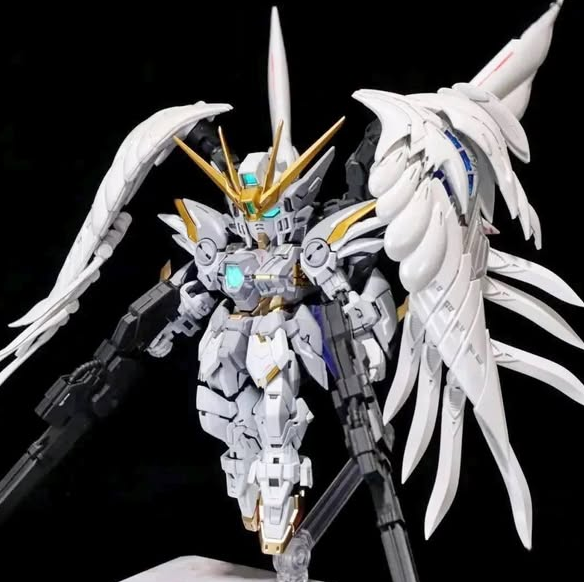 GL model - Wing Zero Snow White - MGSD
