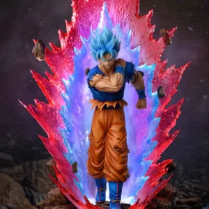 Temple Studio - Goku Super Saiyan God Super Saiyan w/ LED - 1/6