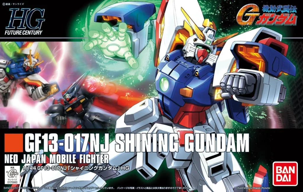 Bandai - GF13-017NJ Shining Gundam - HG 1/144