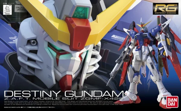 Bandai - ZGMF-X42S Destiny Gundam - RG 1/144