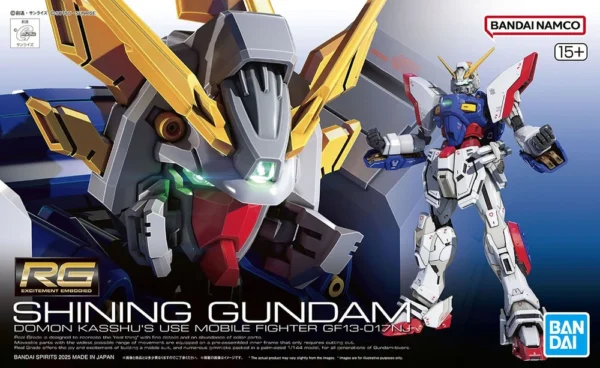 Bandai - GF13-017NJ Shining Gundam - RG 1/44