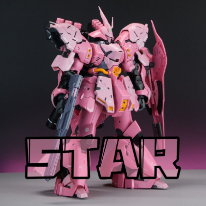 Star - 605 Sazabi - Pink - RG 1/144
