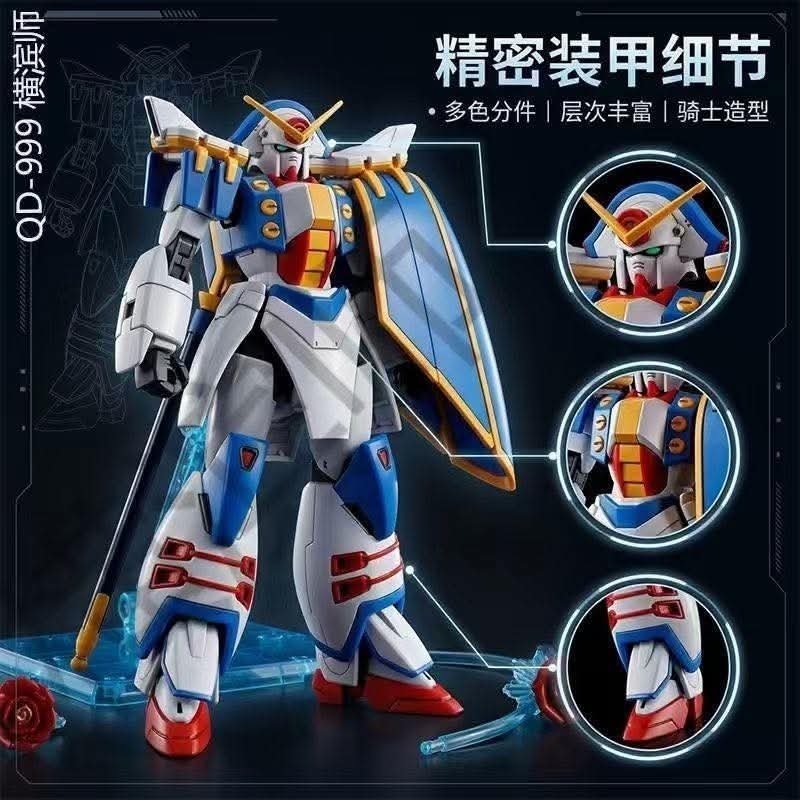 QD999 - Mobile Suit Rose - HG 1/144 - with special brackets - Image 7