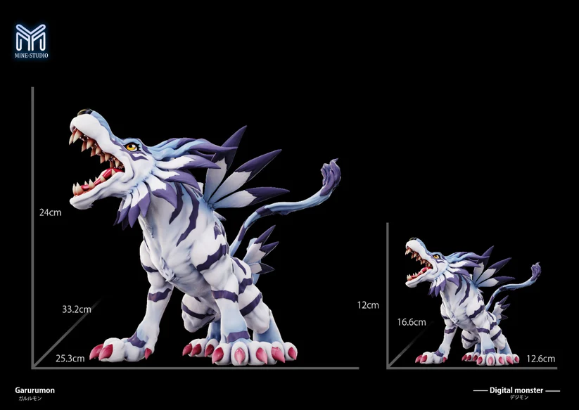 MINE Studio - Garurumon - Digimon - Image 5