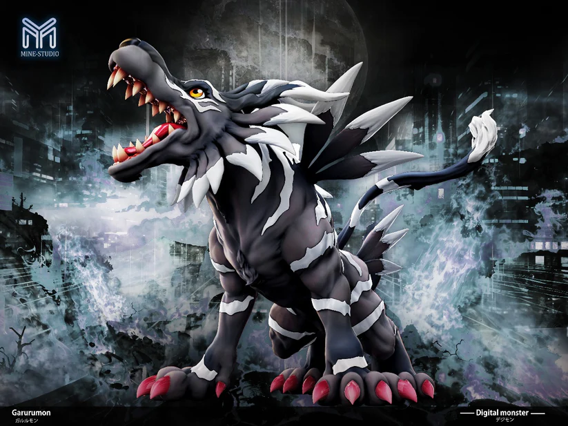 MINE Studio - Garurumon - Digimon - Image 7
