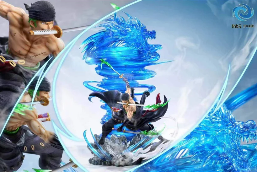 Yi Ci Yuan Studio - Roronoa Zoro - Black Rope Tornado - with LED