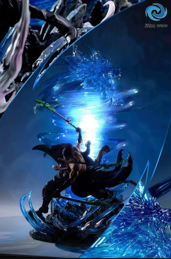 Yi Ci Yuan Studio - Roronoa Zoro - Black Rope Tornado - with LED - Image 2