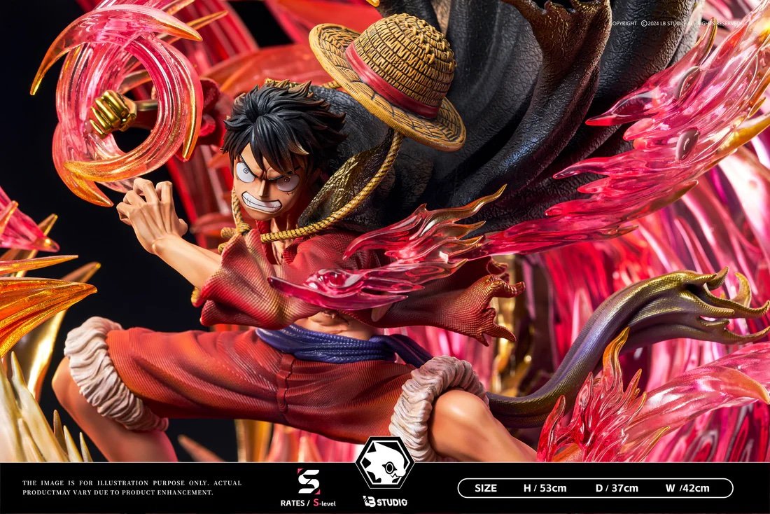 LB studio - Monkey D. Luffy - Flowing Sakura - One Piece - Image 3