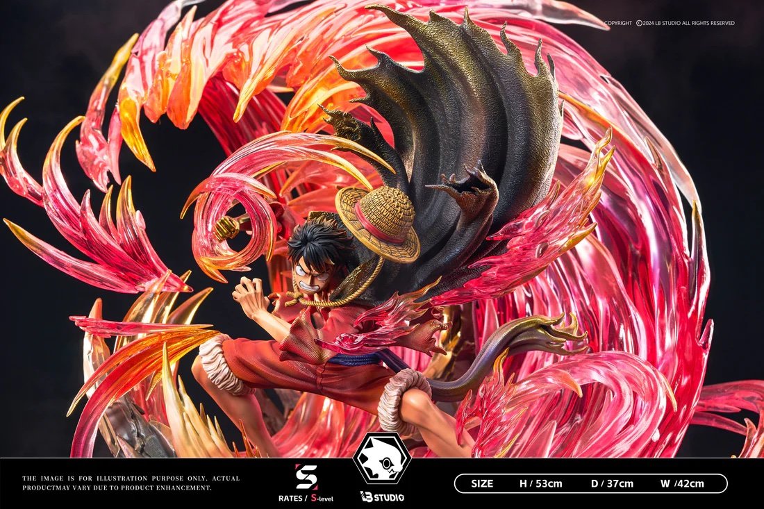 LB studio - Monkey D. Luffy - Flowing Sakura - One Piece - Image 7