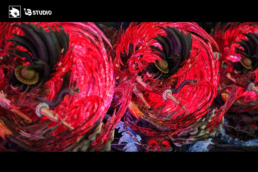 LB studio - Monkey D. Luffy - Flowing Sakura - One Piece - Image 10