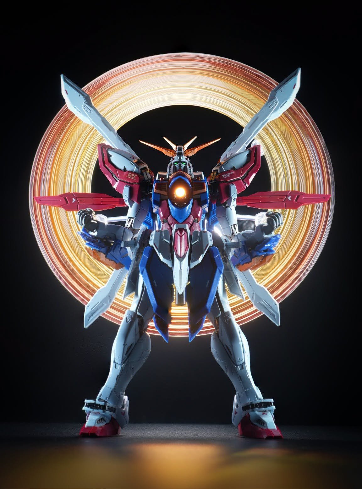 Explosive model - God Burning - MG-style - 1/100 - with metal frame