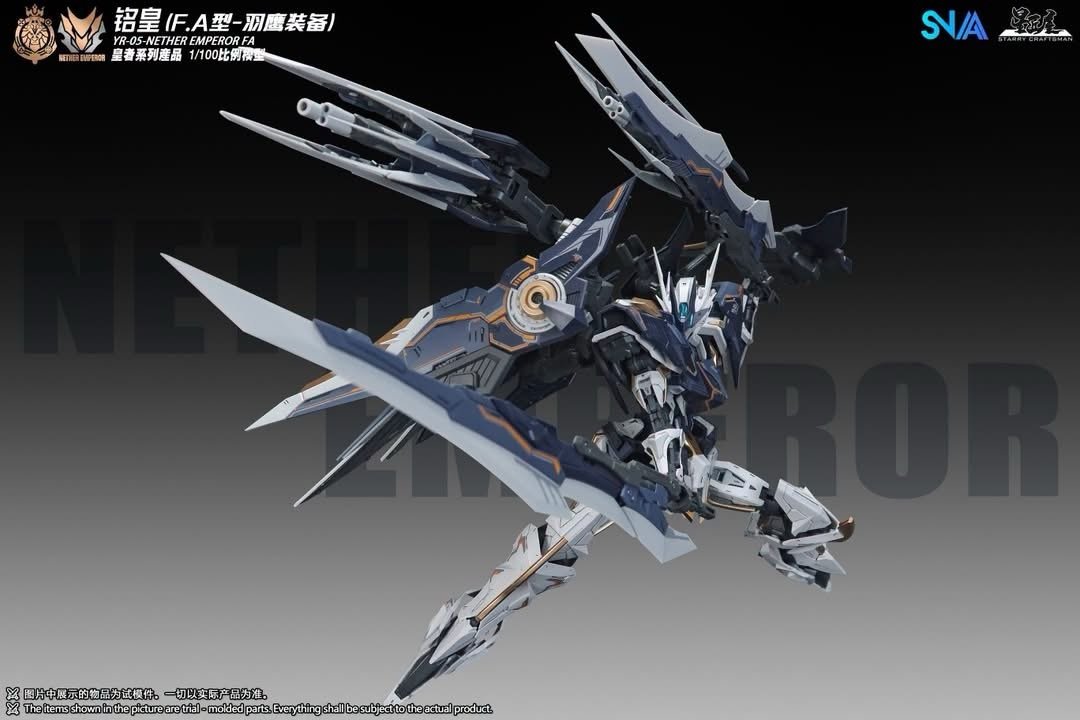 SNAA x Starry Craftsman - YR-05-FA Nether Emperor F.A. - 1/100 - Image 2