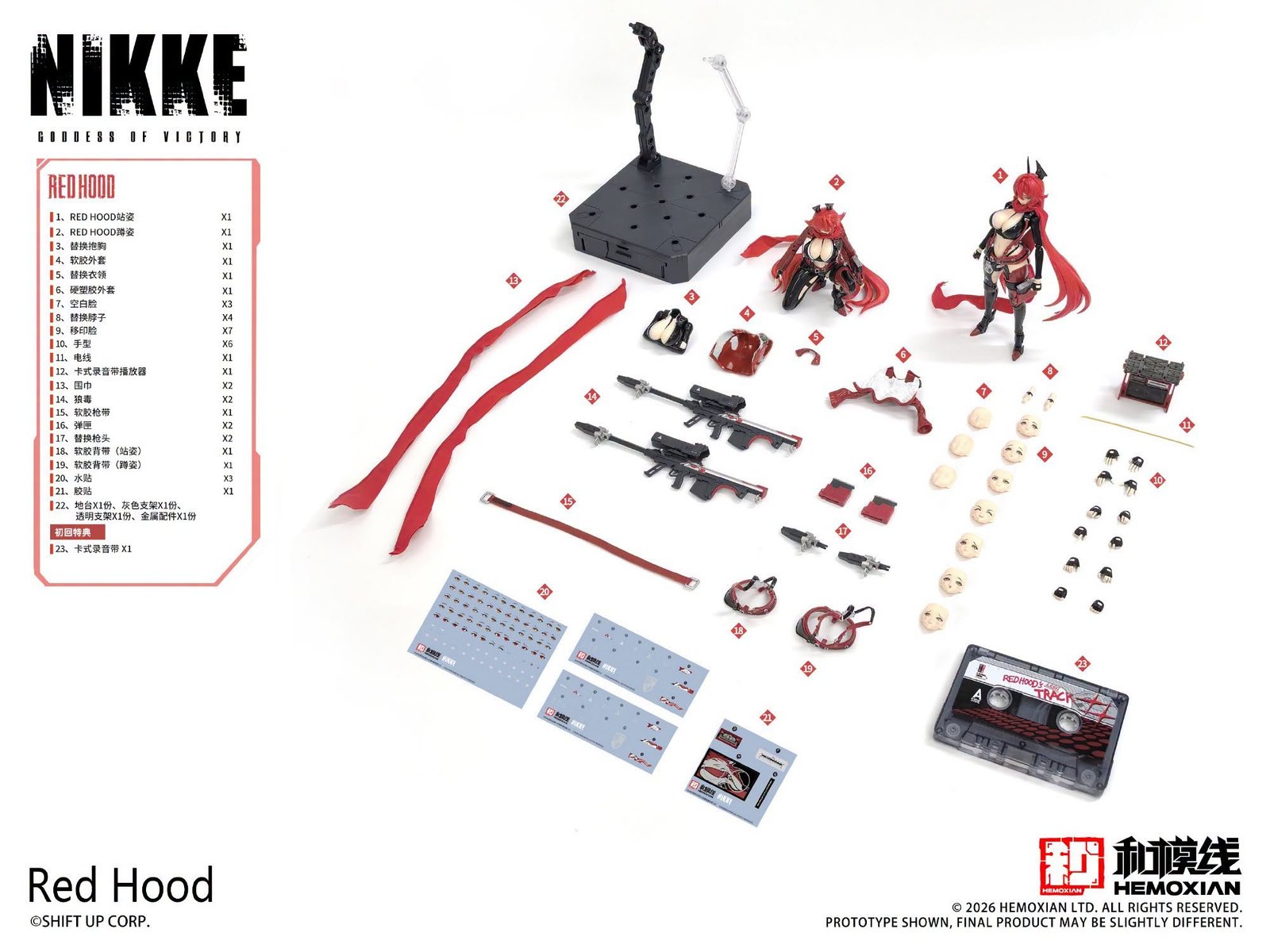 Hemoxian x Goddess of Victory: NIKKE - Red Hood - 1/12 - Image 2