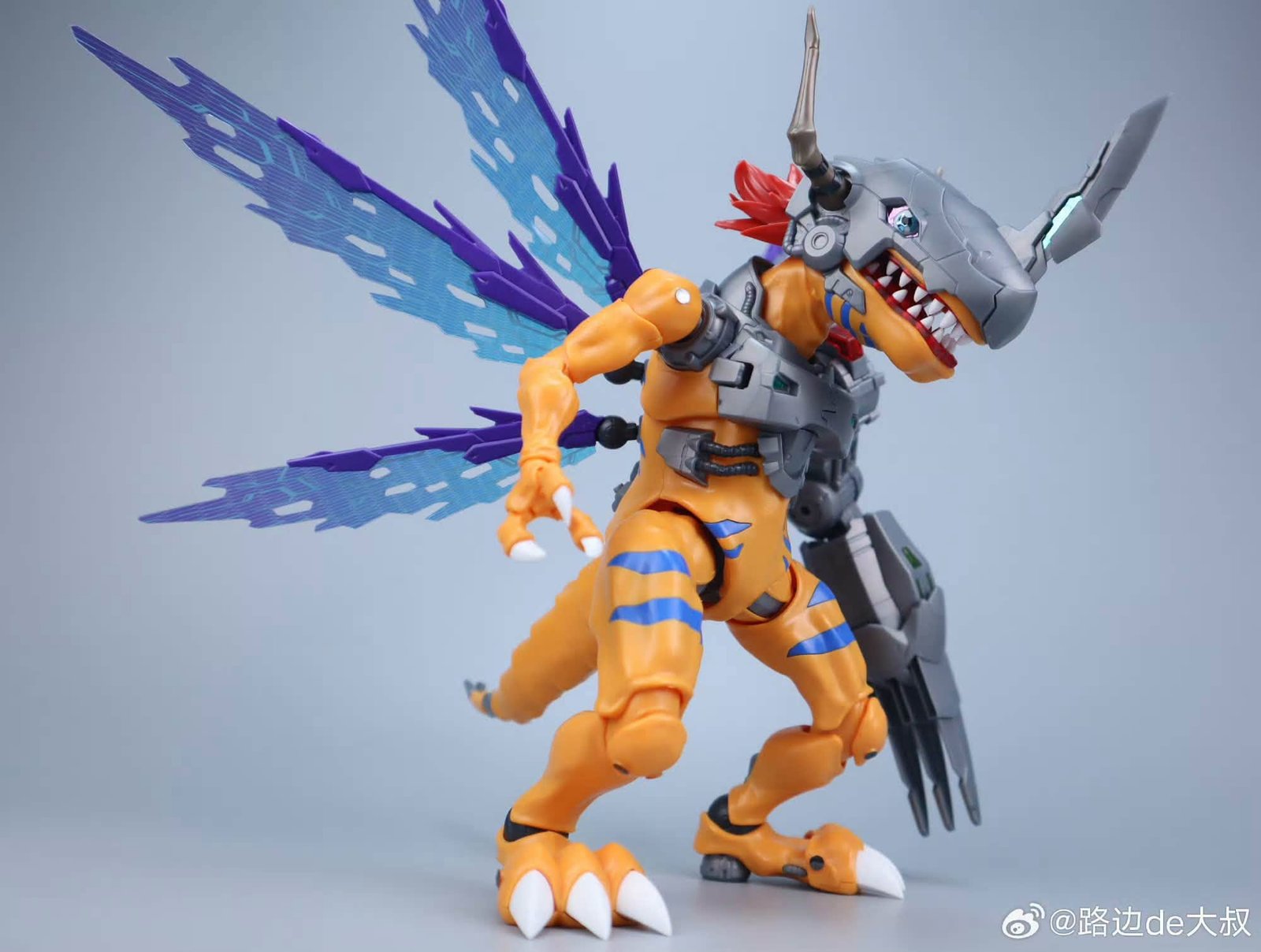 JWS - Metal Greymon (Vaccine) - Figure Rise Standard - Image 10