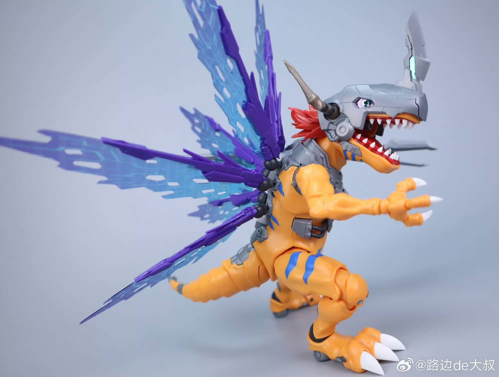 JWS - Metal Greymon (Vaccine) - Figure Rise Standard - Image 11
