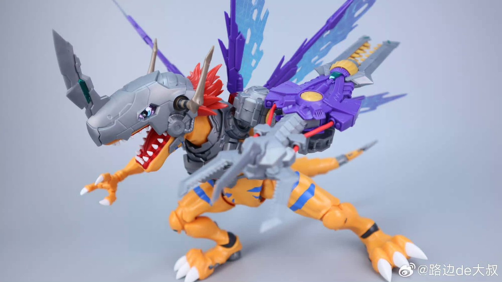 JWS - Metal Greymon (Vaccine) - Figure Rise Standard - Image 12
