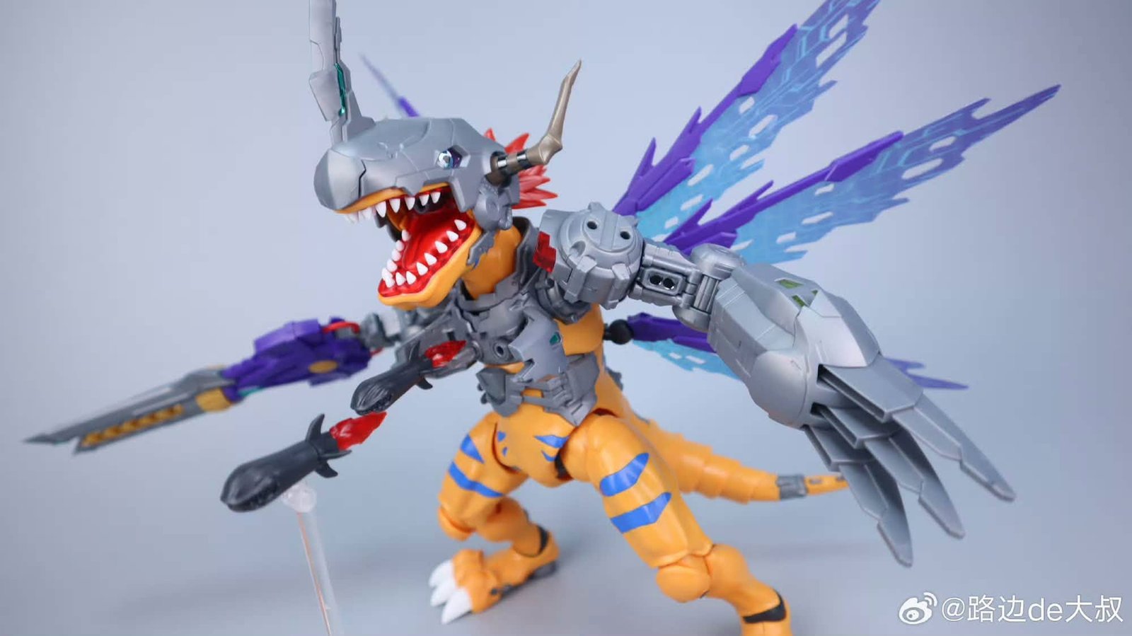 JWS - Metal Greymon (Vaccine) - Figure Rise Standard - Image 13