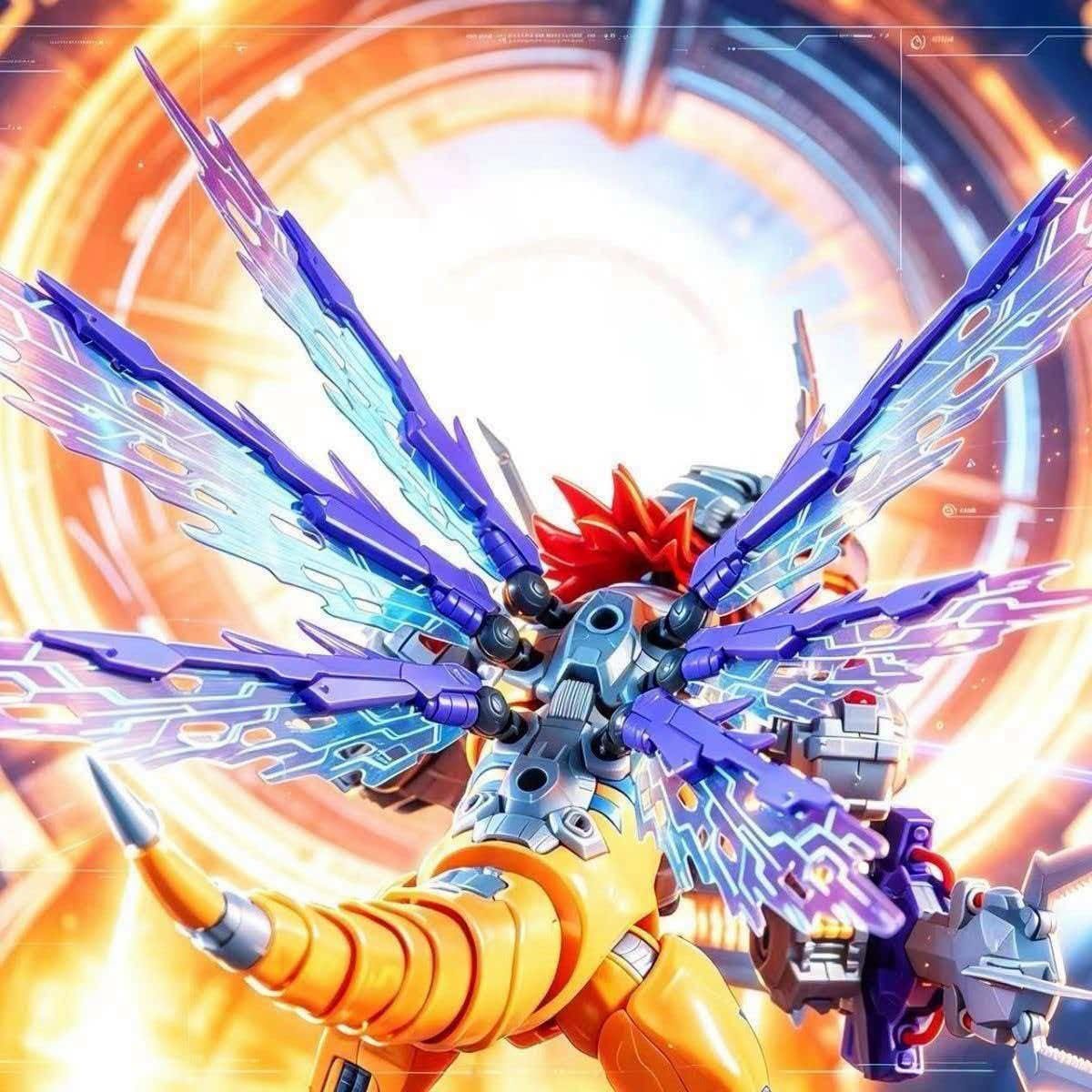 JWS - Metal Greymon (Vaccine) - Figure Rise Standard - Image 3