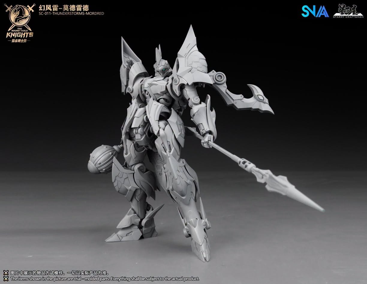 SNAA - SC-011 Thunderstorms Mordred - 1/144 - Round Table Knights - Image 3