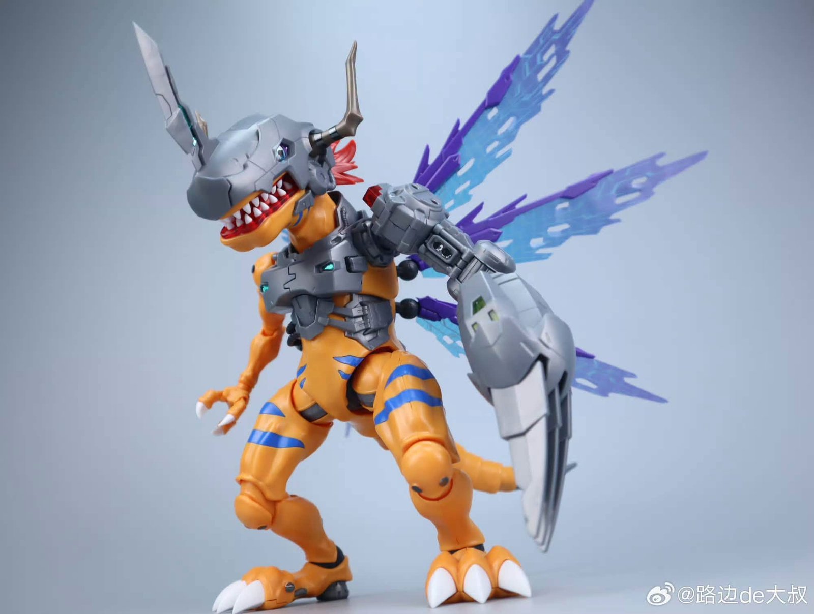 JWS - Metal Greymon (Vaccine) - Figure Rise Standard - Image 7