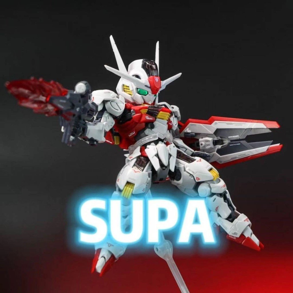 Supa model - Aerial - Red - MGSD - with effects