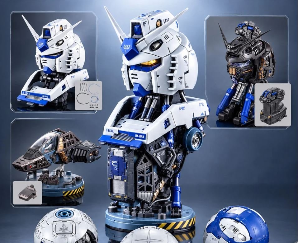 Bandai - Exceed Model Trinity - Gundam Rx78-2 G3 - Gashapon Set - Image 4